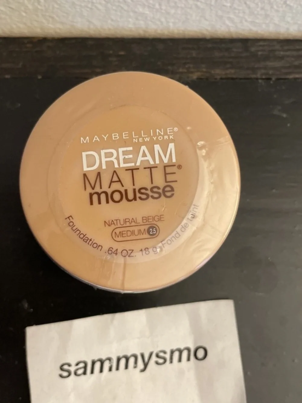Maybelline Dream Matte Mousse Foundation Natural Beige Medium 2.5